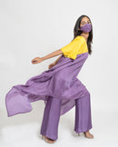 Upcycled Purple Yellow Set