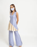 Upcycled Lilac Beige Set