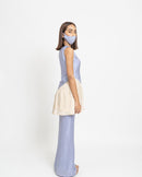 Upcycled Lilac Beige Set