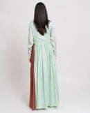 Upcycled Tea Green Angrakha