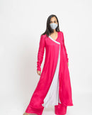 Upcycled Fucshia Grey Set