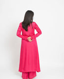 Upcycled Fucshia Grey Set