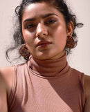 Noupelle  Cirque Pink Upcycled Leather Studs