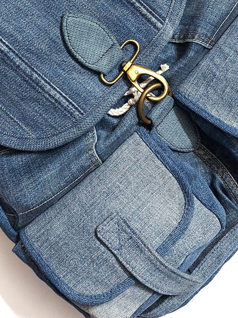 Use Me Works Classic Denim Backpack