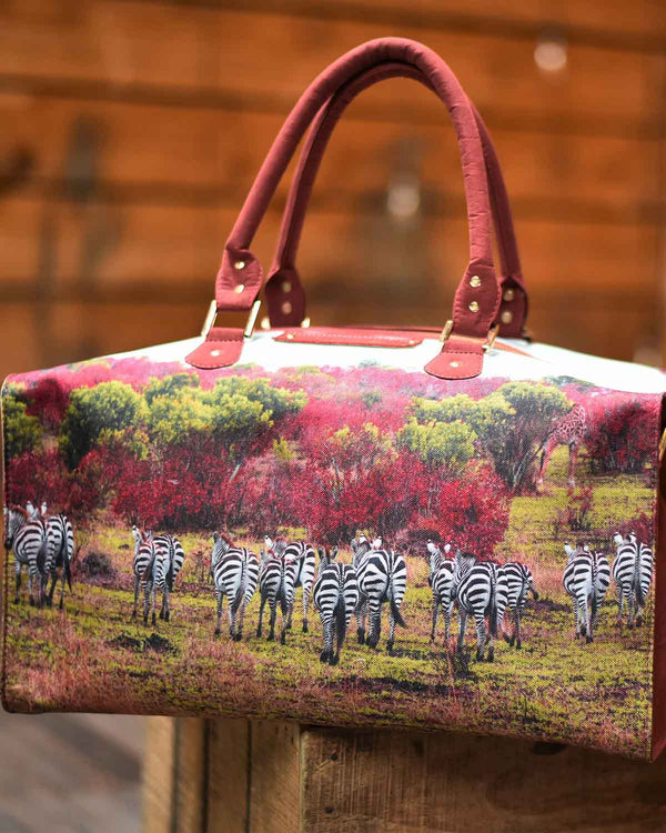 Mix Mitti  Colors of Mara Canvas Duffle Bag