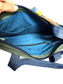 Use Me Works Colorful Grid Tote Bag