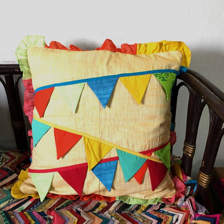 Use Me Works Colourful Buntings Cushions