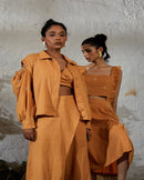 Shibui  Handcrafted Taiga Khadi Shirt - Pomegranate