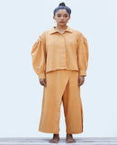 Shibui  Handcrafted Taiga Khadi Shirt - Pomegranate