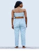 Shibui  Ethically Made Bondi Khadi Pants - Powder Blue