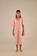 Organic Cotton Loose Fit Night Dress For Women