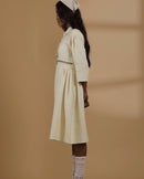 Handcrafted Covered in Daisies Handspun and Handwoven cotton Dress