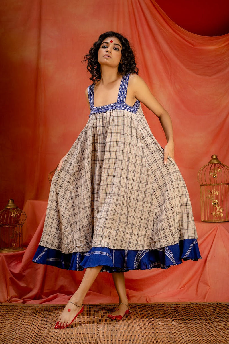Saanjh- Jumpsuit | Kotpad handloom fabric | Prathaa | Saanjh Collection