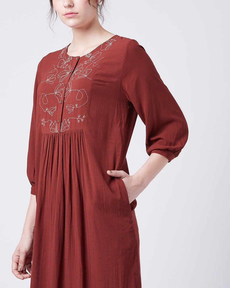 Doodlage  Millett Red Dress