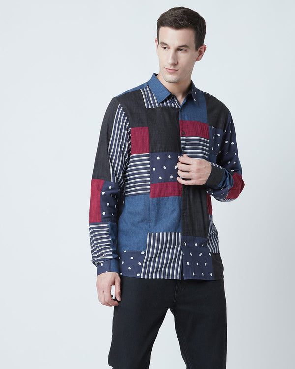 Trevor Blue Shirt