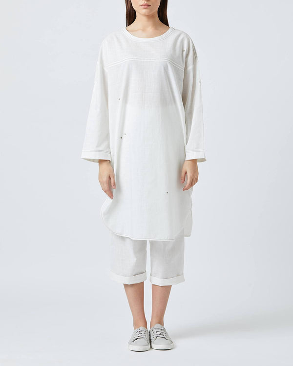 Amy White Tunic