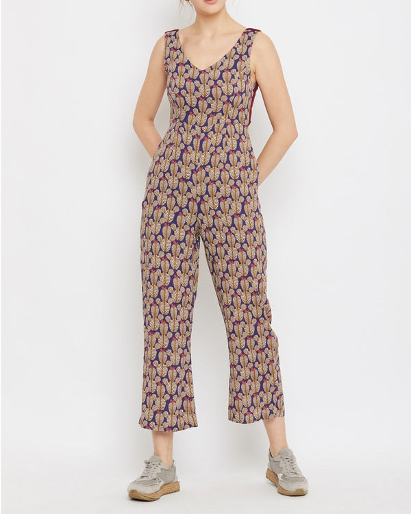 Doodlage  Caitlin Printed Jumpsuit