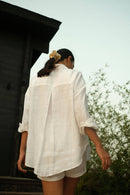 Something Sustainable Linen Safari Shirt