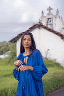 Aparajita Mangalgiri Cotton Tiered Dress