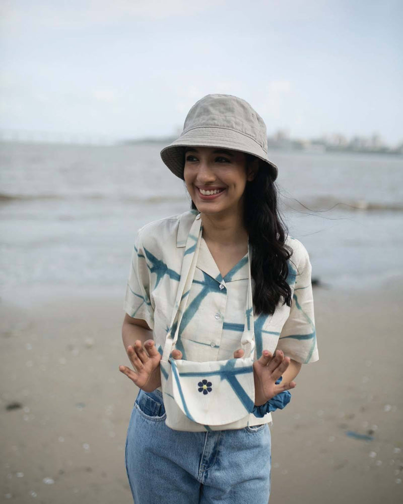 Something Sustainable  Daisy Organic Khadi bag