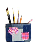 Use Me Works Denim Vanity Pouch