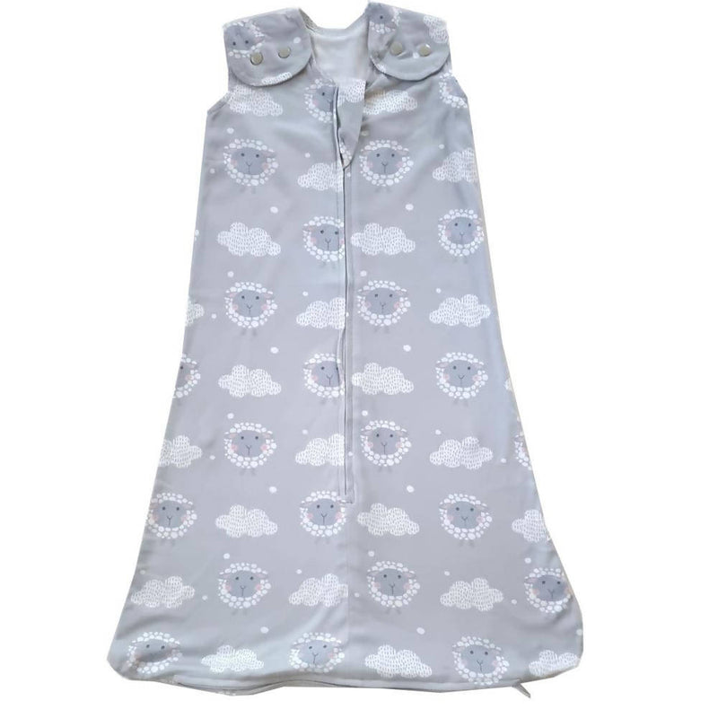 Ethically Made Tickle Tickle, Nap a Lil Organic Cotton Sleeping Bag – 1.0 TOG-Cuddly Lamb