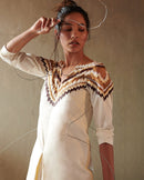 East 14  Bronx Silk Organza and Giza Cotton Jumpsuit