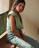 East 14  EeVe Upcycled Matka Cotton Top