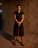 East 14  Harlem Cotton Satin and Garza Pants