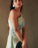 East 14  Asymmetrical Chelsea Matka Cotton Top