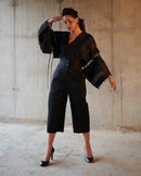 East 14  High line Cotton Satin Pants