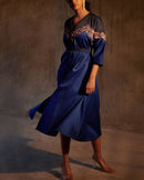 East 14  Lady M Giza Cotton Satin Dress