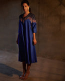 East 14  Lady M Giza Cotton Satin Dress