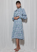 Earth Republic 100% Cotton Ikat Alice Handloom Dress