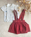 Ethically Made Suspender Skirt