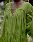 The Jodi Life  Zinnia  Mul Cotton Tiered Dress