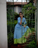 The Jodi Life  Passion Flower Muslin Silk Wrap Dress