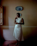 The Jodi Life  Frangipani Draped  Cotton Dress