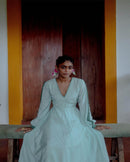 The Jodi Life  Champa Muslin Vegan Silk Maxi Dress