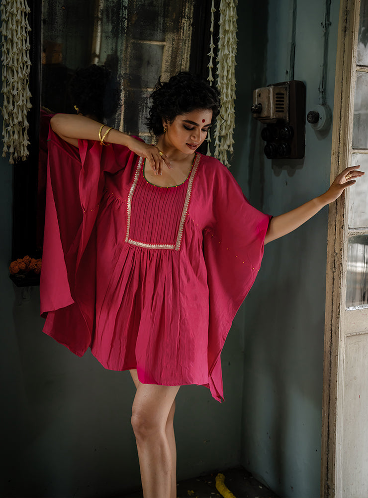 SAUBHAGYA KAFTAN for Women | Prathaa | Handloom Clothing