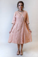 Camelia Handcrafted Angrakha Anarkali