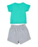 Organic A-B-C Tshirt and Shorts Set