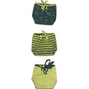 Ethically Made Unisex Classic green Jhabla set of 3