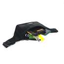Jaggery Noir Fanny Pack in Rescued Seat Belts