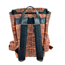 Jaggery Serially Circular Fausto Backpack in Ex-British Cargo Belts & Rescued Car Seat Belts [15" Laptop bag]