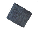 VEGAN COCONUT LEATHER CLASSIC SLIM MEN WALLET- INDIGO