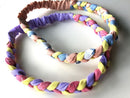 Use Me Works Hand Braided Rainbow Hairbands Set Of 2