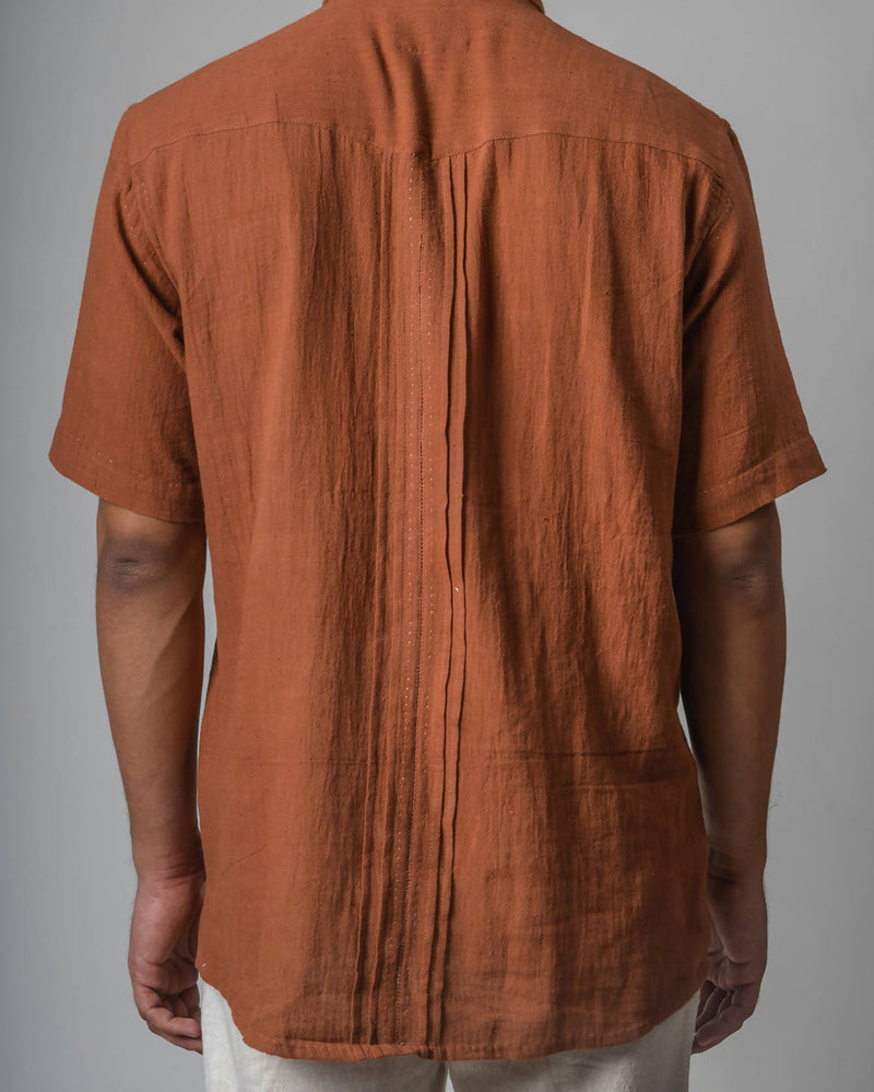 Handcrafted Lafaani Extra Fabric Flap Shirt