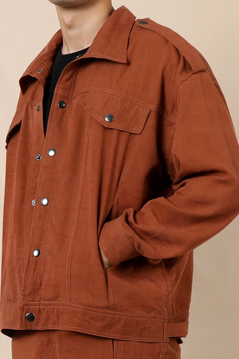 The Terra Tribe Tencel Twill Collingwood Oversized Jacket