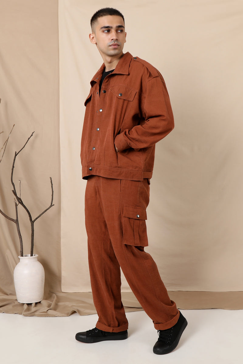 The Terra Tribe Tencel Twill Collingwood Oversized Jacket